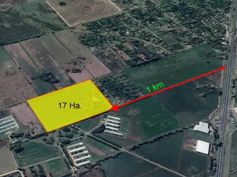2 Fracciones 9 y 8 ha. Total 17 ha. (Juntas o Separadas) Casa Ppcial y de Caseros - Gral Rodriguez