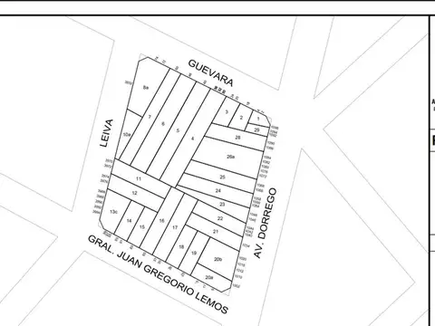 Avenida Dorrego 1000