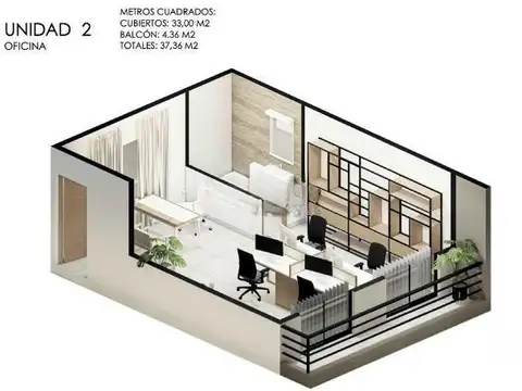 Oficina en Venta en Moreno, USD 33.000