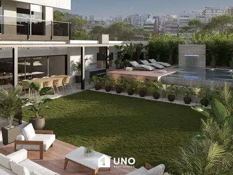 Departamento 3 ambientes con 2 baños