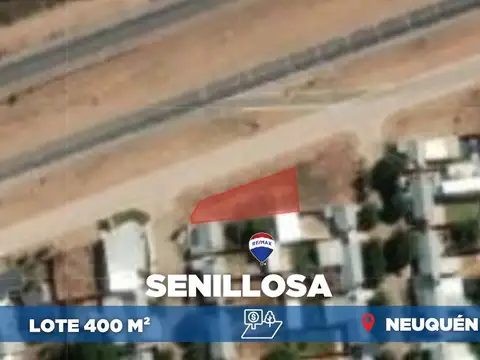 VENTA LOTE DE 400 M2 SOBRE RUTA