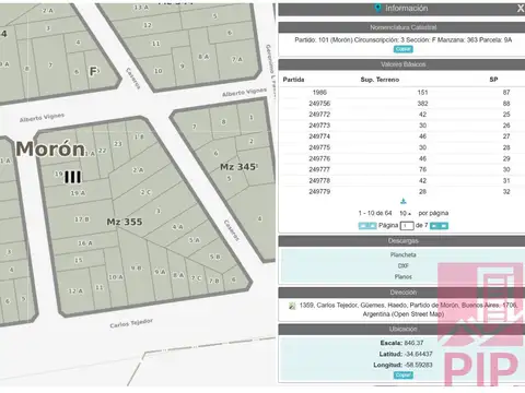 Carlos Tejedor 1300, Piso 4