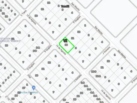 Terreno en Venta de 870,0 m2