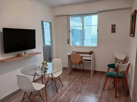 2 AMBIENTES  HECHO A NUEVO AMPLIO Y MUY LUMINOSO. CONTRAFRENTE CON GRAN VISTA  A LA CIUDAD