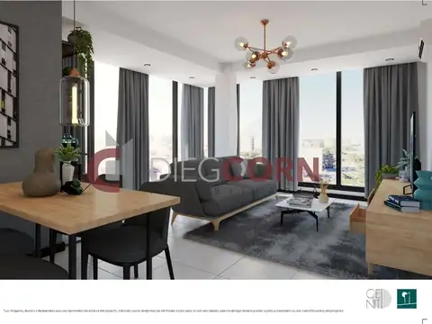 Departamento en Venta de 1 dormitorio