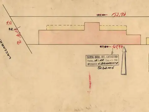 Terreno en Venta 33  mts Fondo