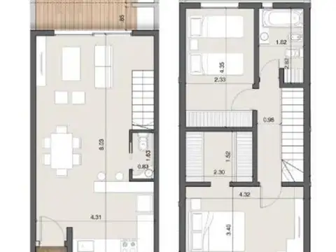 Departamento en Venta de 2 dormitorios