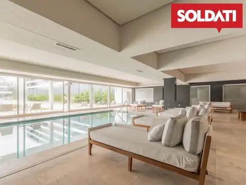 Venta Departamento 3 ambientes Bouquet vista a la pileta