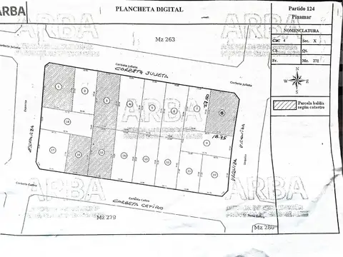 Terreno en Venta 18  mts Frente