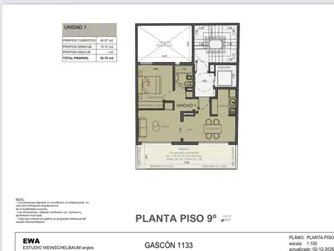 Departamento en Venta Apto profesional