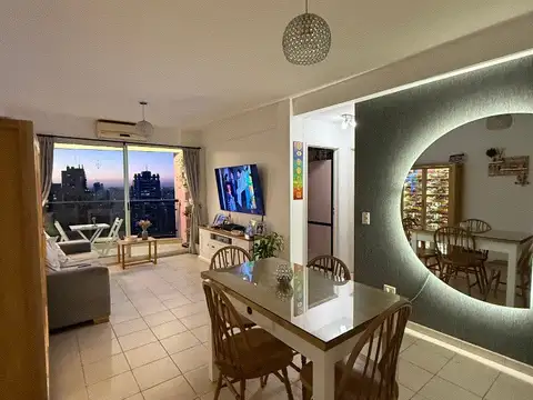 Hermoso departamento 3 ambientes con balcón y cochera cubierta