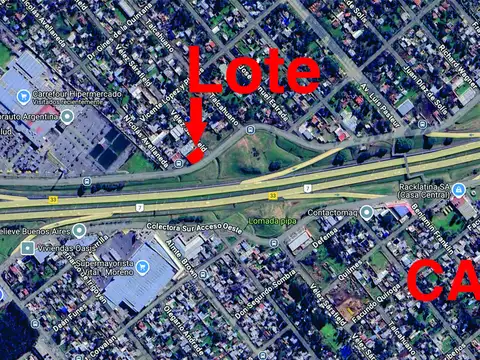 Colectora Norte Acceso Oeste  km 33