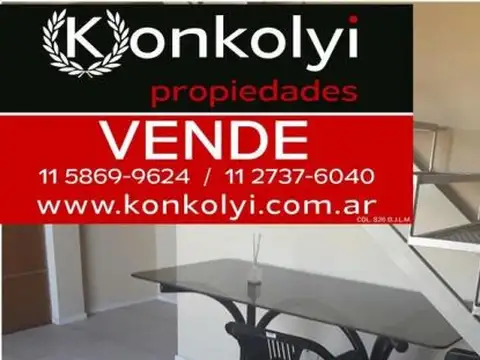 Departamento 3 ambientes con 1 baño