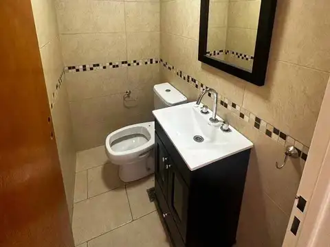 Departamento 2 ambientes con 2 baños