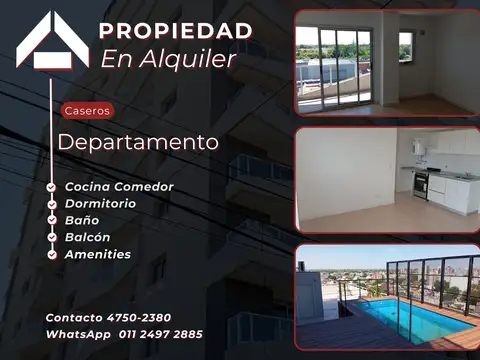Departamento en alquiler en Caseros