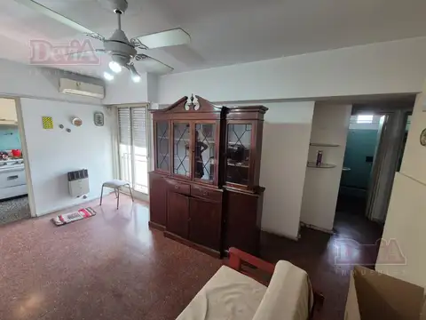 Departamento 2 ambientes con 1 baño