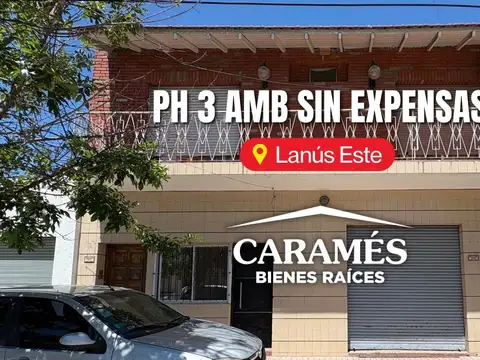 PH interno de 3 amb con Patio en Lanús Este