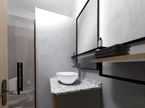 Departamento 2 ambientes con 1 baño