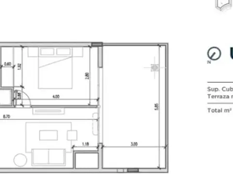 Departamento en Venta con 1 cocheras