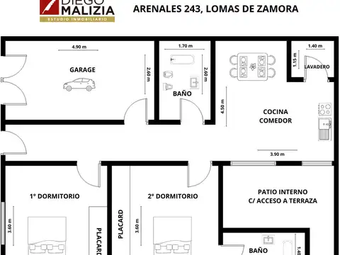 GENERAL ARENALES  al 243