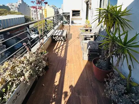 Alquiler departamento 2 ambientes en Palermo. al frente. Amueblado equipado. de categoría .amenities