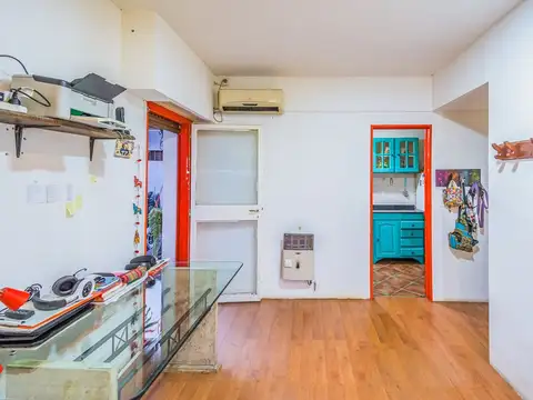 Departamento 2 ambientes con 1 baño