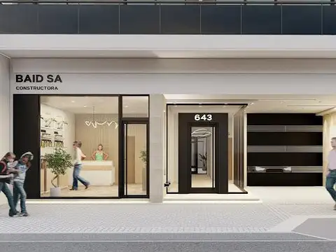 Oficina en planta baja con patio Centro