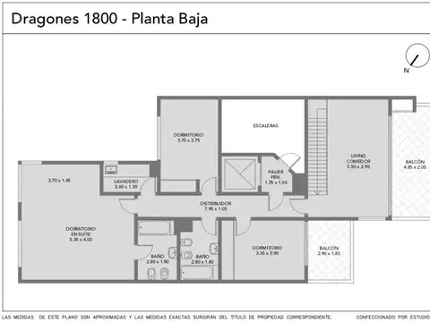 Dragones 1819 . Bajo Belgrano . Dúplex 5 Amb . Terraza y Parrilla Individual . A estrenar