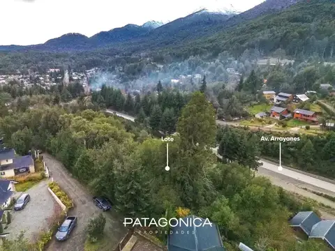 VENTA Lote/Terreno de 4.157 m2 con proyecto aprobado para hostería de 1.050m2 en Villa La Angostura