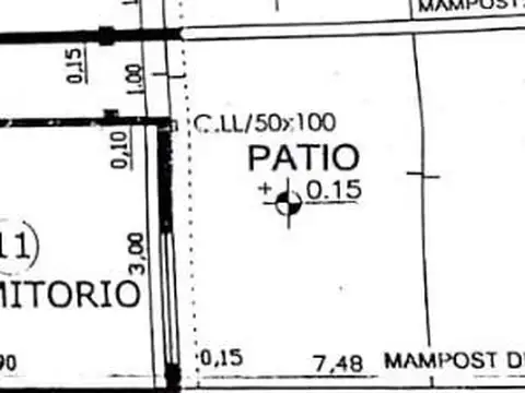 Departamento en Venta de 2 ambientes