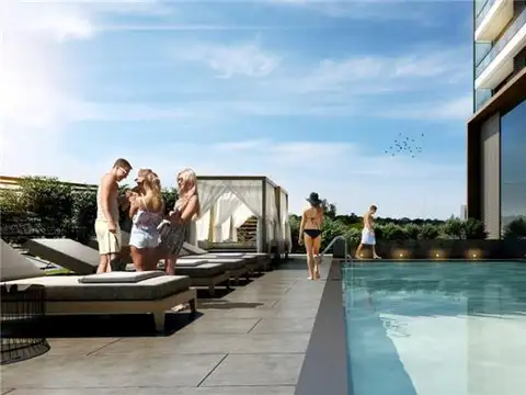 Departamento 2 ambientes con 1 baño