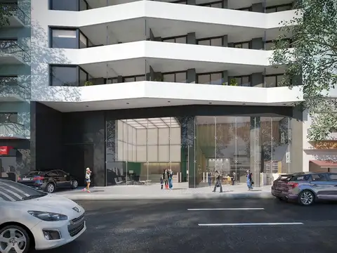 Av. Córdoba 4340 * - Torre 1 - 3º 07 - Depto. 2 amb. con amenities al frente incluye cochera