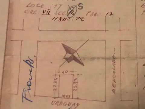 Terreno en Venta de 241,0 m2
