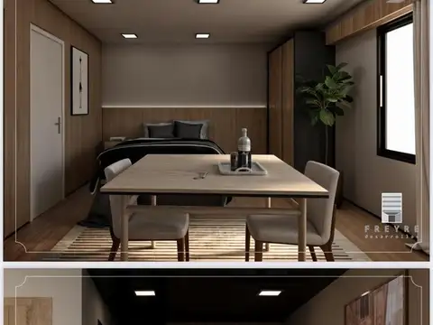 Departamento Monoambiente con 3 baños