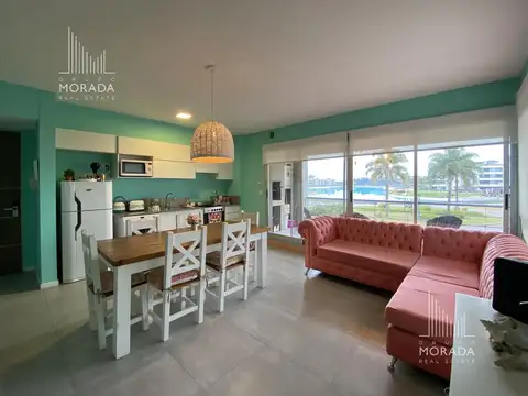 Departamento en alquiler 3 amb Lagoon Pilar vista a la laguna amoblado