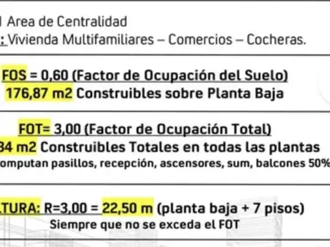 Terreno en Venta en Caseros, USD 140.000