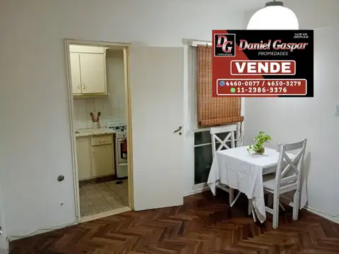VENTA – ACOGEDOR DEPARTAMENTO 2 AMBIENTES – APTO PROFESIONAL