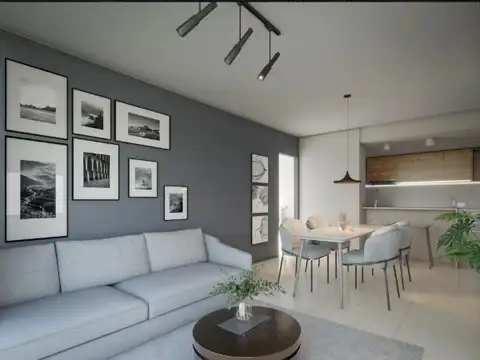 Departamento con balcón en Refinerias de dos dormitorios