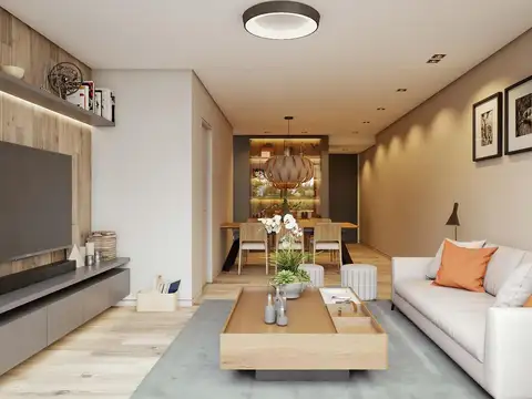 Depto Tipo Casa 4 ambientes con 3 baños