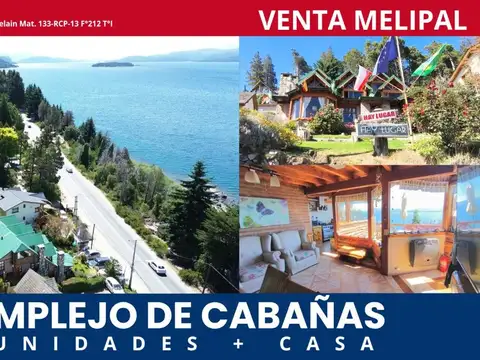 Venta Complejo Cabañas Bariloche Vista a Lago Km4