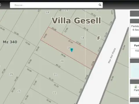 AV. MAR DEL PLATA ENTRE CALLES 40 Y 41