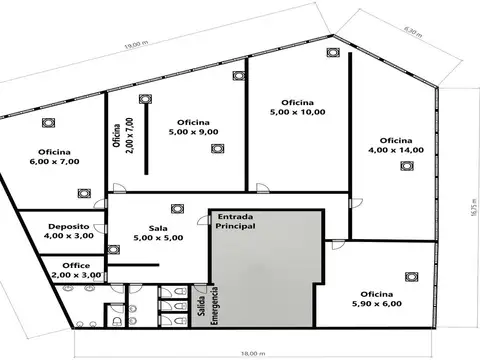 Oficina en Alquiler A Estrenar