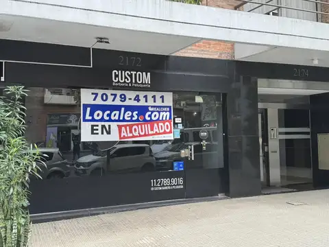 EN VENTA CON RENTA Local 6 x 8 metros Congreso entre Arcos y Cuba