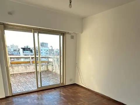 Departamento externo amplio balcon, externo.