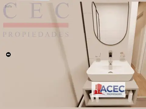 Departamento 3 ambientes con 1 baño