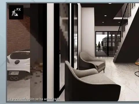 Departamento Monoambiente con 1 baño