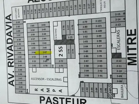 Avenida Rivadavia 2300, Piso -2