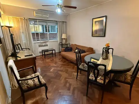 Libertad 900. Departamento 2 Ambientes Amueblado Con Cochera,  Barrio Norte