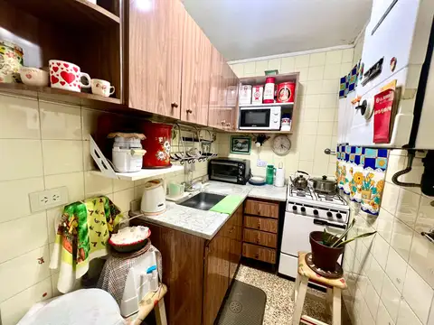 Departamento 2 ambientes con 1 baño