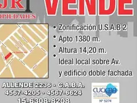 EXC LOTE CON GALPON DOBLE SALIDA O SEA A DOS CALLES /  DOBLE FACHADA